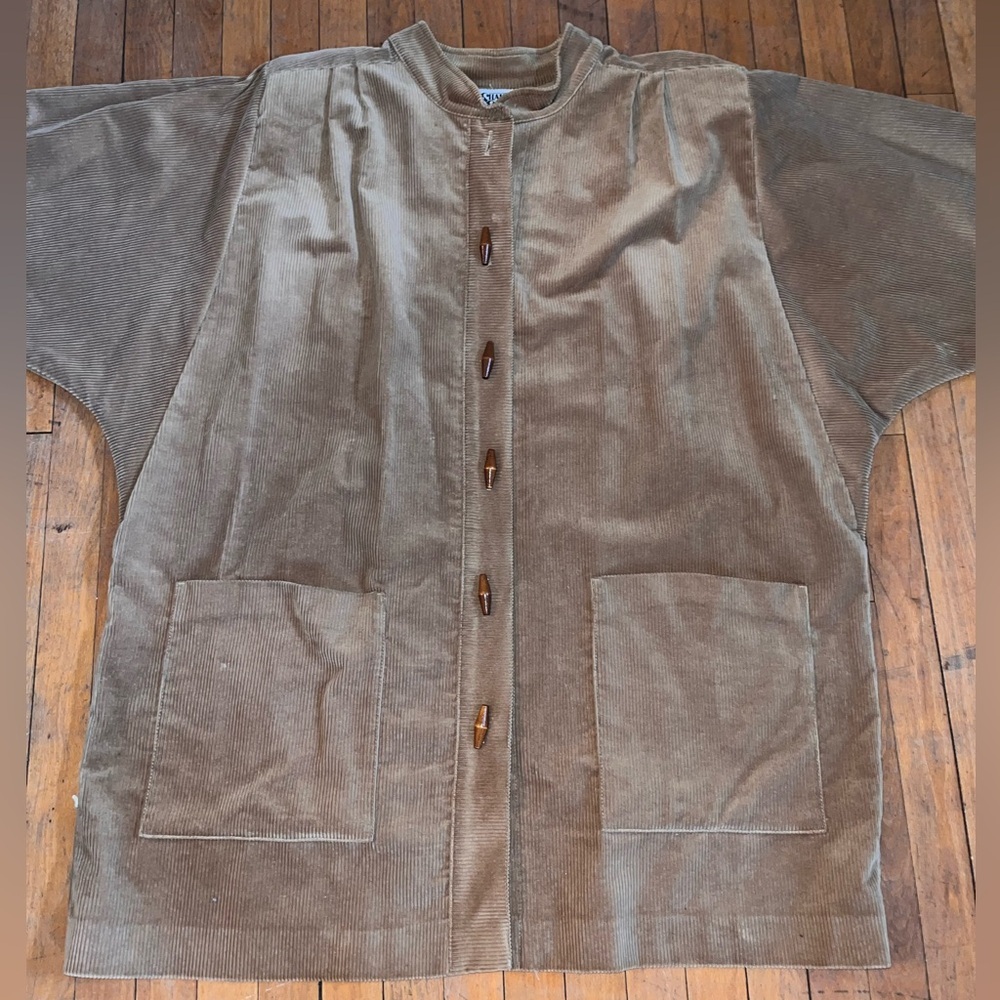 Vintage rare  shaker sport  Corduroy Button-Up Coat